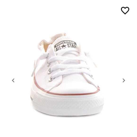 White Converse All Star Chucks-7 - Picture 4 of 14